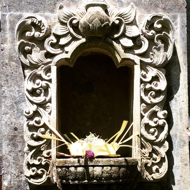 L'essence de Bali: ses offrandes