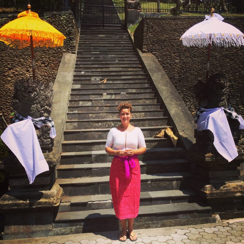 Au Temple Tirta Empul, Bali