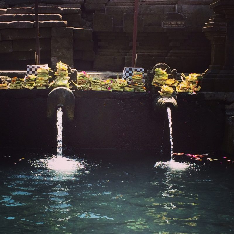 Eau sacrée du Temple Tirta Empul, Bali