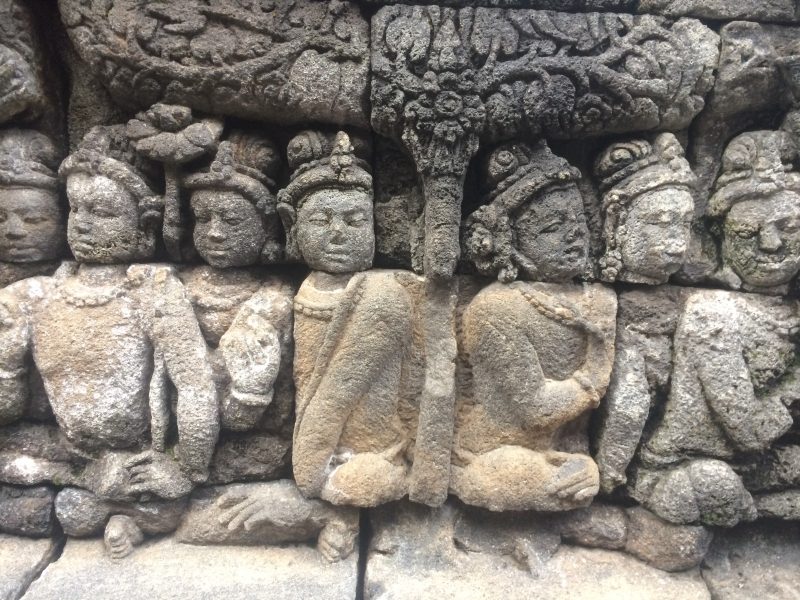 bas-reliefs de Borobudur