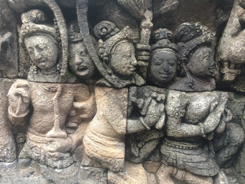 bas-reliefs de Borobudur