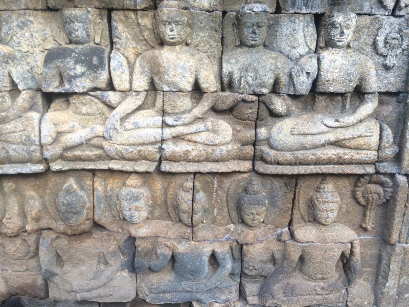 bas-reliefs de Borobudur