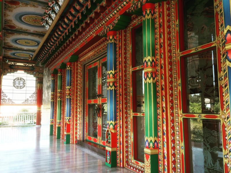 Monastère dans la ville de Lumbini
