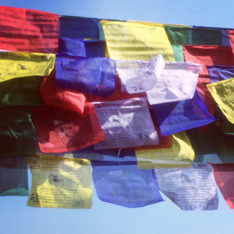 Drapeaux à prière, Budhanath