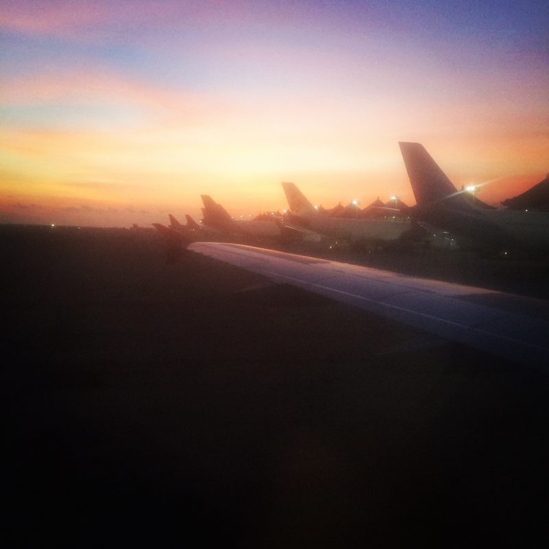 Un autre départ, une autre arrivée, Bali