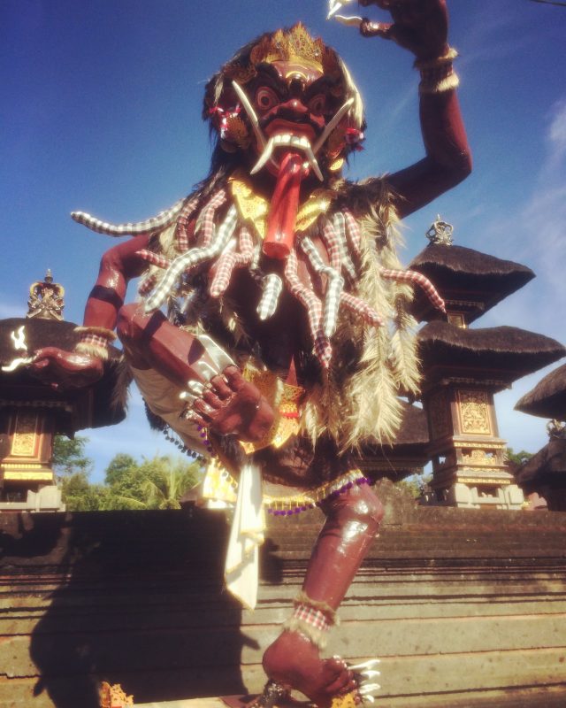 ogoh-ogoh dans un village de Ubud